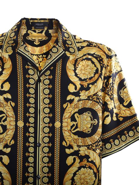 silk versace shirt replica